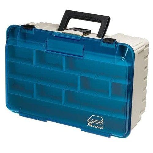 Plano Two Level Mag Satchel Beige/Blue