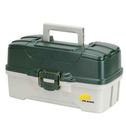 Plano Tackle Box 3 Tray Green/White