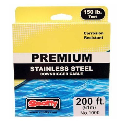 Scotty Downrigger Cable 150lb 200ft