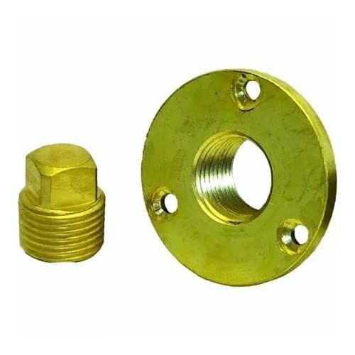 Invincible Marine Brass Garboard Plug Kit