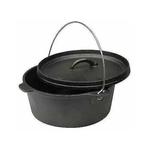 World Famous Cast Iron Dutch Oven 4qt