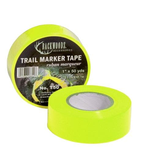 Backwoods Trail Marking Tape Yellow