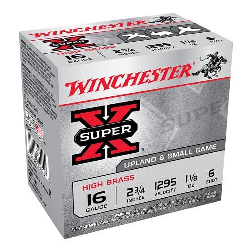 Winchester Super X 16ga 2.75″ #6 1 1/8oz
