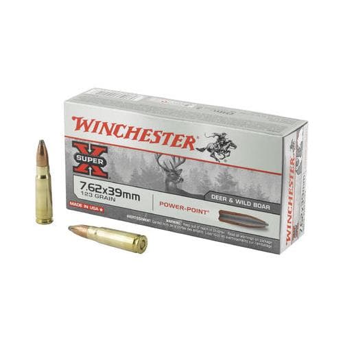 Winchester Super X 7.62X39 123gr 123gr PP