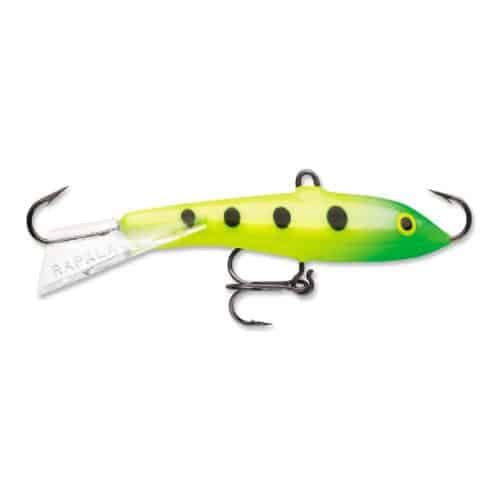 Rapala Jiggin Rap Glow Slimy Lime