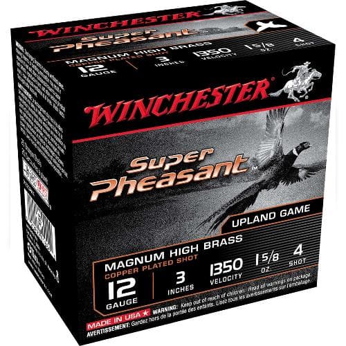 Winchester Super Pheasant 3″ 12ga 1 5/8oz #4