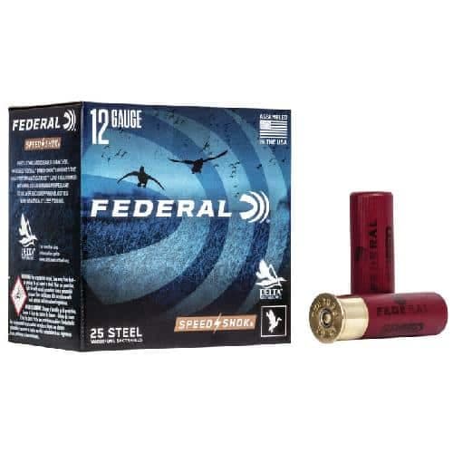 Federal Speed-Shock 12ga 3″ 1 1/4oz BB
