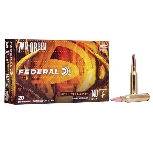 Federal Fusion 7MM-08 Rem 140Gr