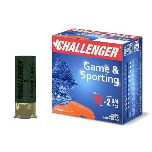 Challenger Mini Mag 12ga  2 3/4″ #2