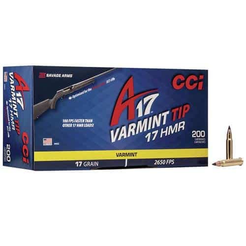 CCI A17 17 HMR Varmit Tip 17gr