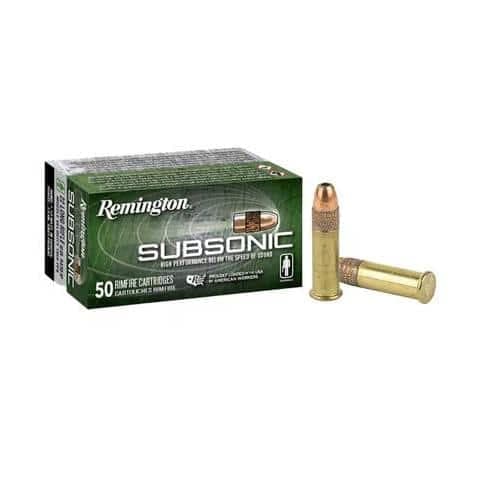 Remington Subsonic 22LR HP 40Gr