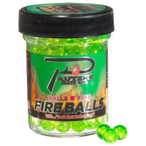 Pautzke Fire Balls Chart