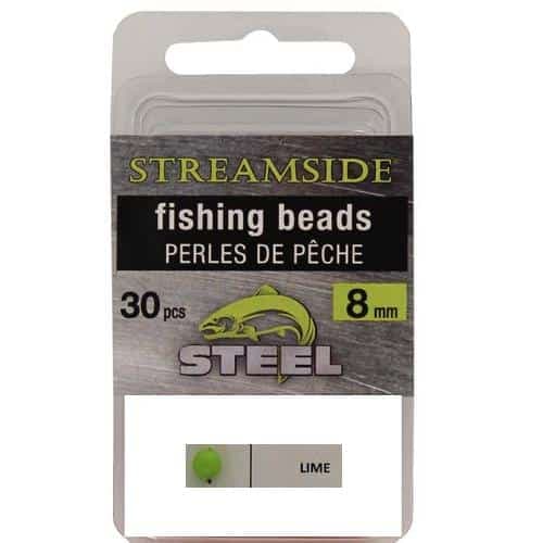 Streamside Fishing Beads 8mm Lime n/a