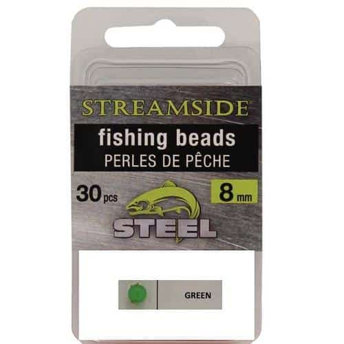 Streamside Fishing Beads 8mm Green n/a