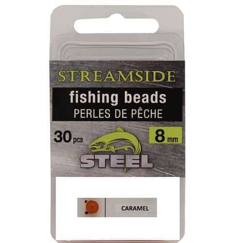 Streamside Fishing Beads 8mm Caramel n/a