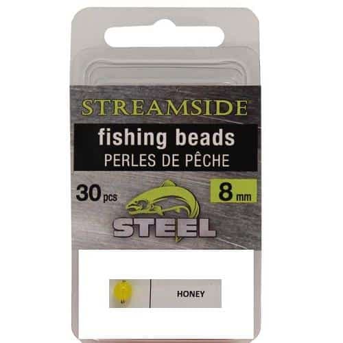 Streamside Fishing Beads 8mm Honey n/a