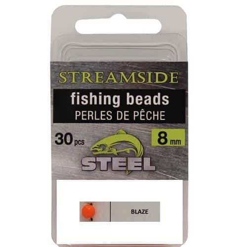 Streamside Fishing Beads 8mm Blaze n/a