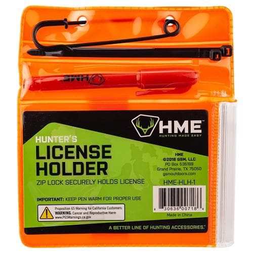 HME Hunter’s License Holder