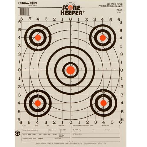 Champion Score Keeper Sight In Targets