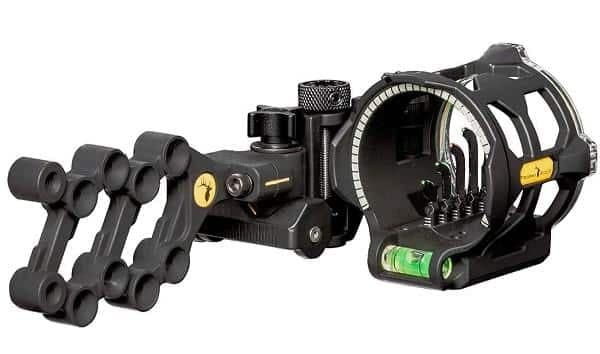 Trophy Ridge Sight Peak 5-Pin Bow Sight w/ Light