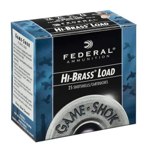 Federal High Brass 20ga 2 3/4″ #4