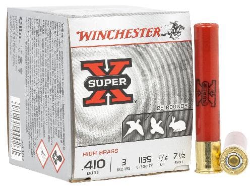 Winchester 410ga 3″ 7 1/2 shot