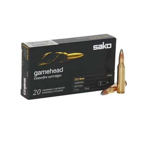 Sako Gamehead 222REM 50gr SP