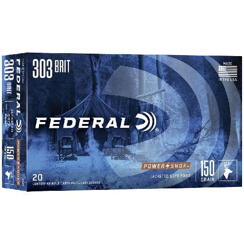 Federal Power Shok 303 British 150gr JSP