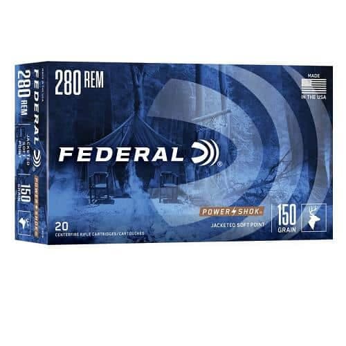 Federal Power Shok 280 Rem 150gr JSP