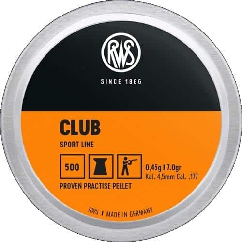 RWS Club .177 7Gr Practice Pellet