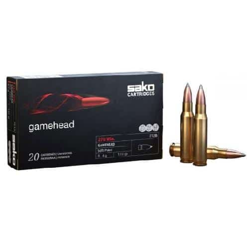 Sako Gamehead 270win 130gr Soft Point
