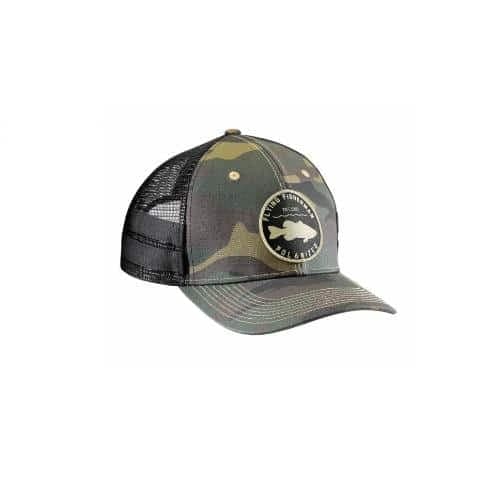 Flying Fisherman Bass Patch Trucker Hat