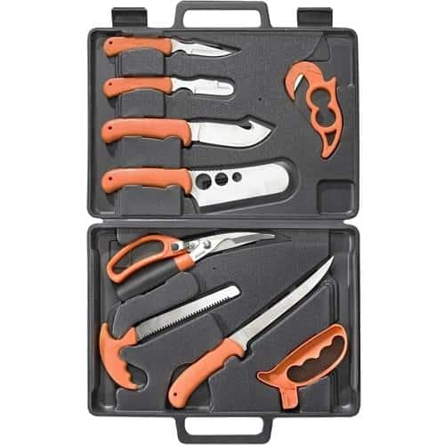 Ruko Deluxe Wild Game 11 Piece Processing Kit