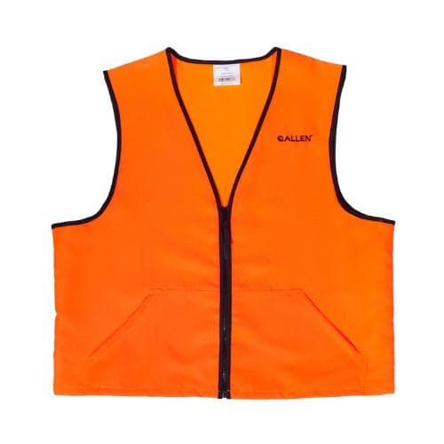Blaze Orange Safety Vest Large