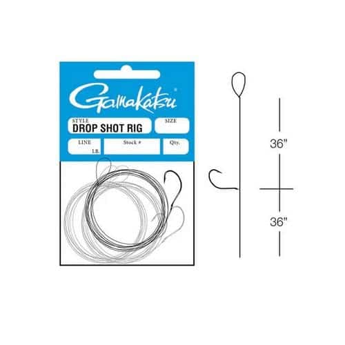 Gamakatsu Dropshot Rig Sz 4