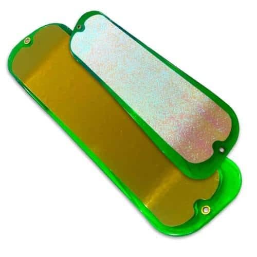 Oki Big Shooter Green Mirror 11″ Flasher